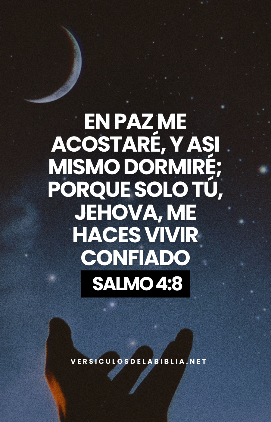 Versículos Bíblicos y Salmos para DORMIR en PAZ y Sin Miedo 🙏